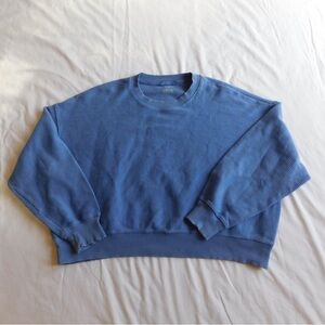 Blue woman’s aerie crewneck